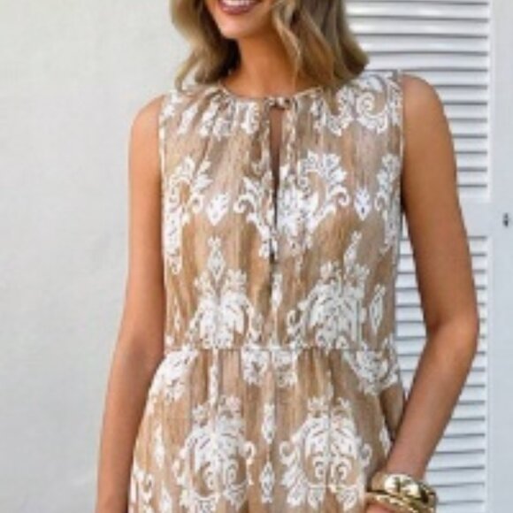 NEW Boho Loose Maxi Dress L- XL - Picture 2 of 5